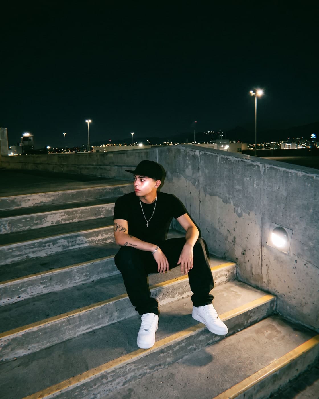 Portrait de nuit, rendu Dirty flash